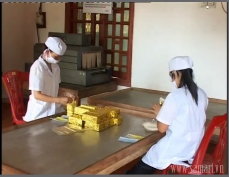Cơ sở sản xuất trà Giảo cổ lam Batri của ông Bùi Đắc Quang
